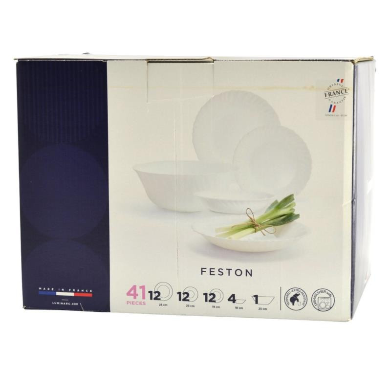 Serwis obiadowy Luminarc Feston 41 elementów